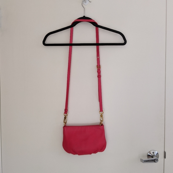 Marc by Marc Jacobs Red Crossbody Leather Bag - Picture 3 of 12